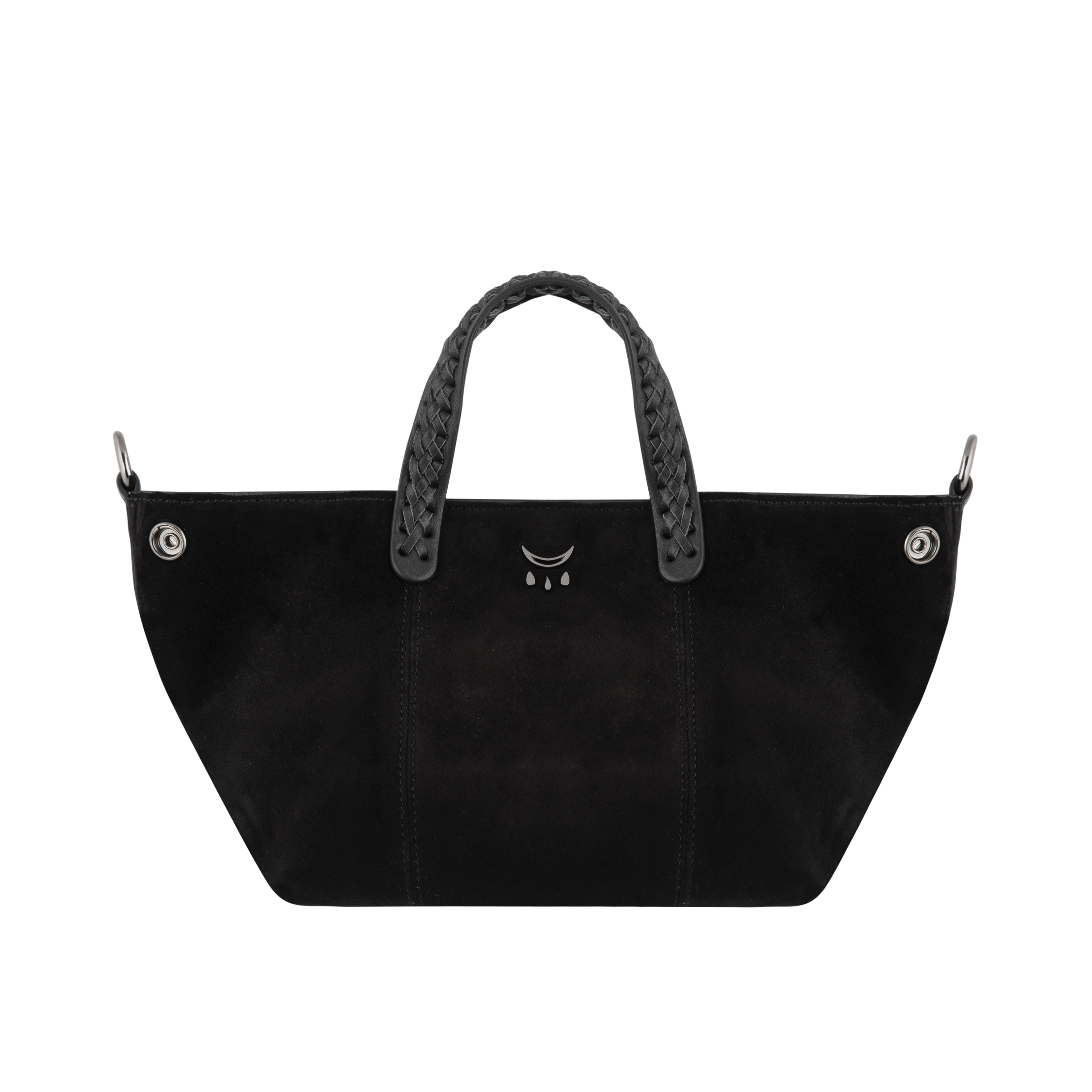 Mini Hemithea - Black Suede