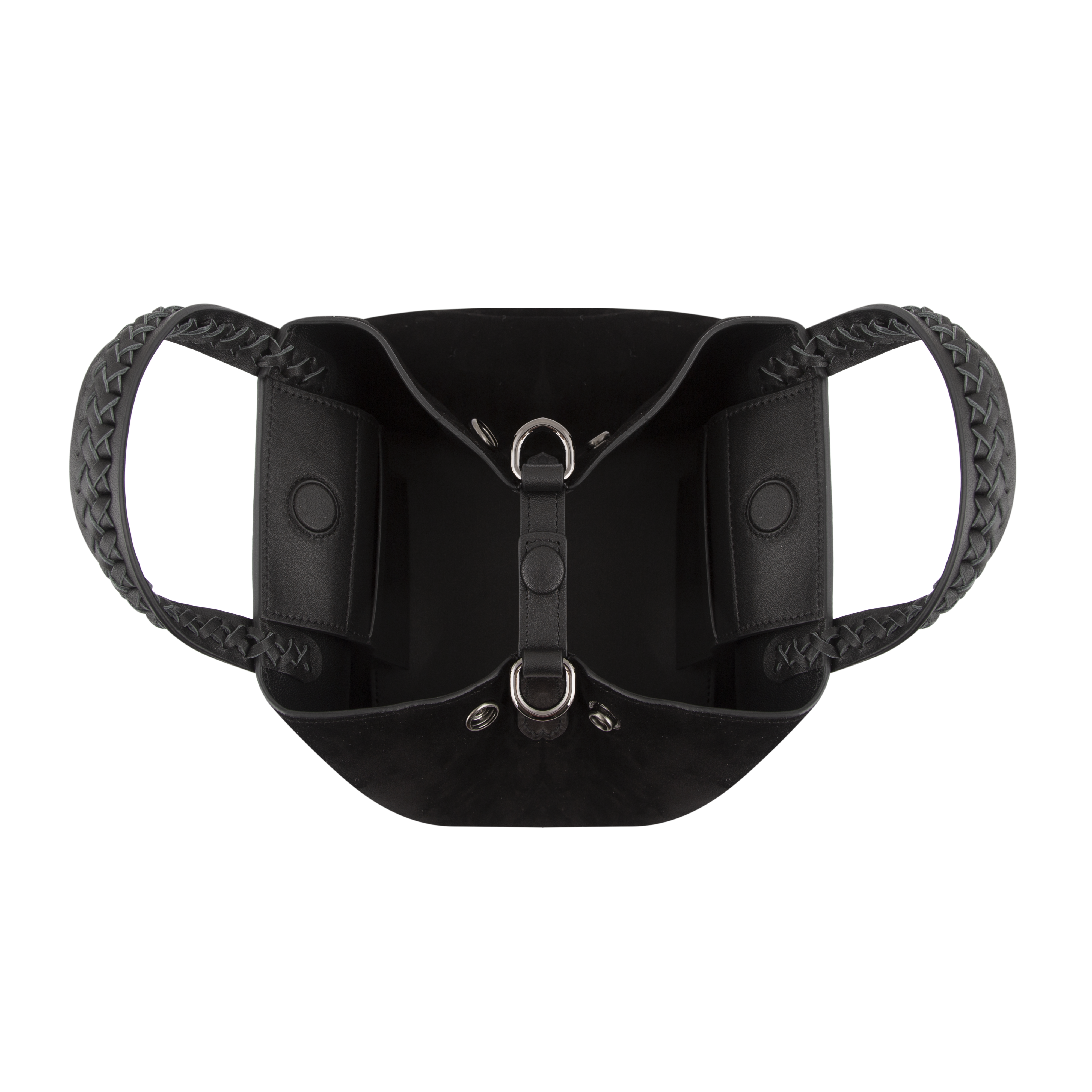 Mini Hemithea - Black Suede