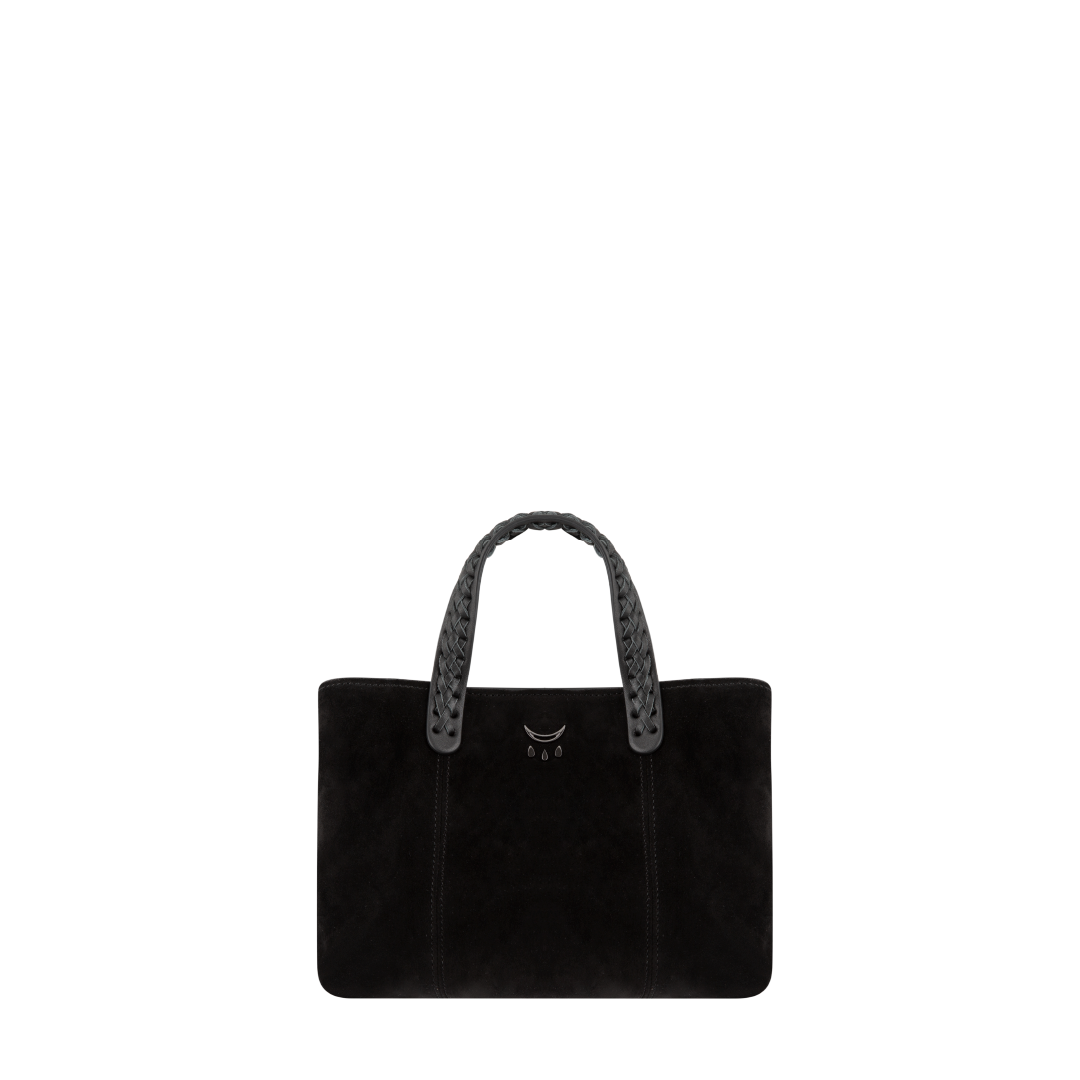 Mini Hemithea - Black Suede