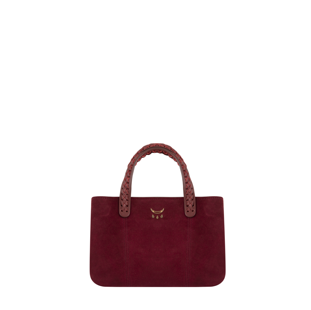 Mini Hemithea - Merlot Suede