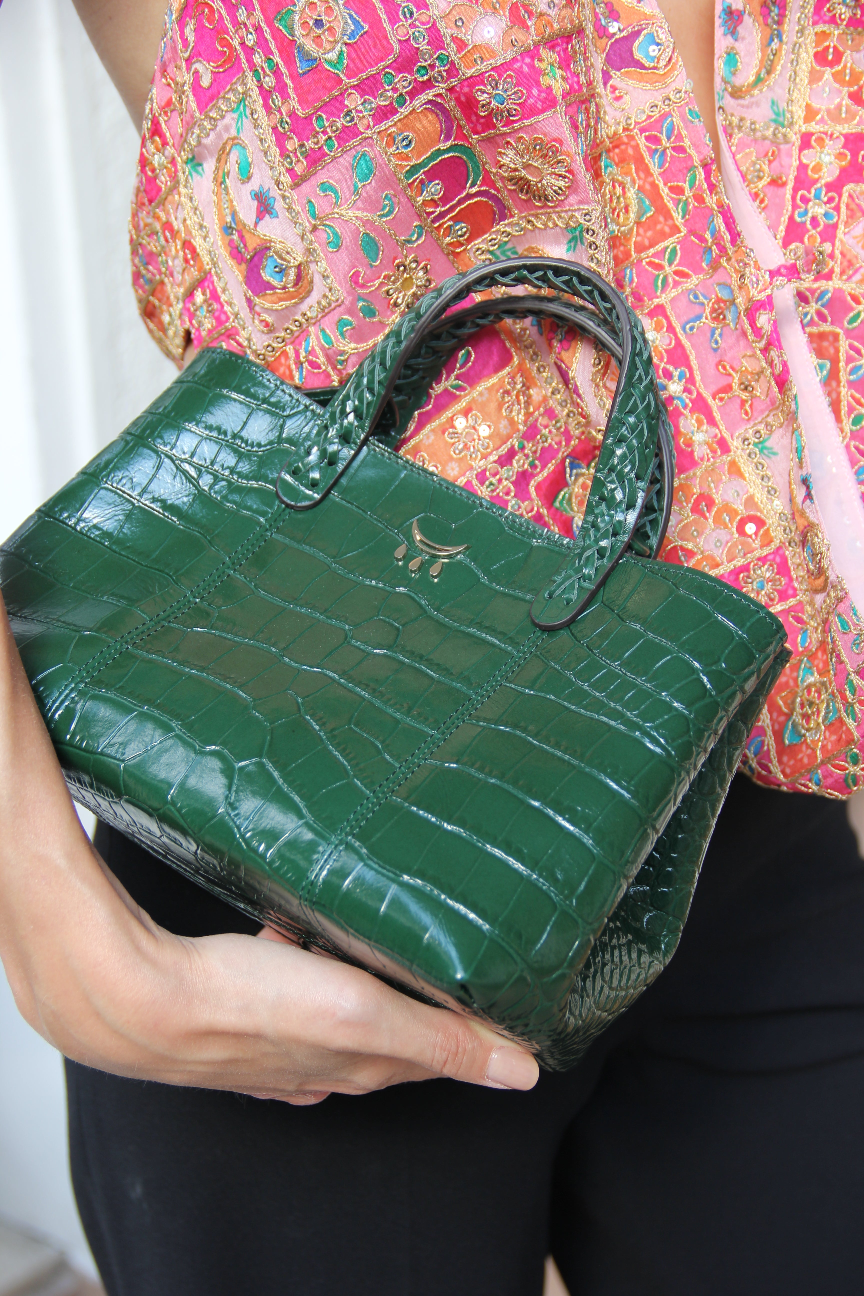 Mini Hemithea - Green Croco